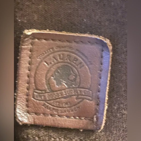 Lauren Ralph Lauren Chocolate Brown Faux Suede Long Sleeve Jacket Small Petite - Picture 2 of 10